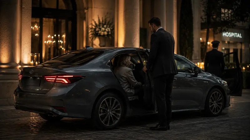 Private transfer to hospitals and clinics in Valencia